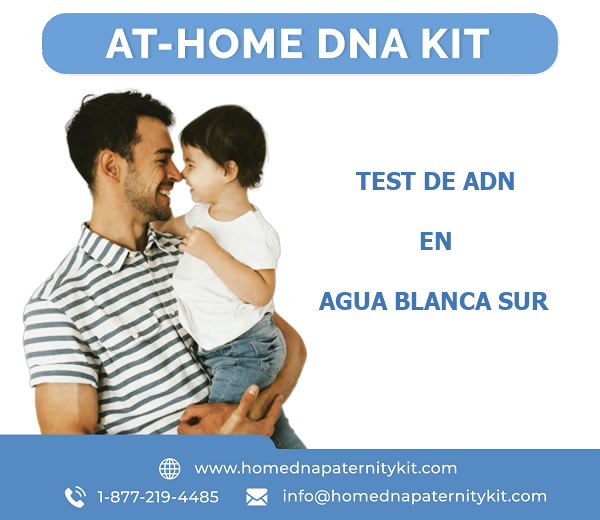 Test de ADN en Agua Blanca Sur